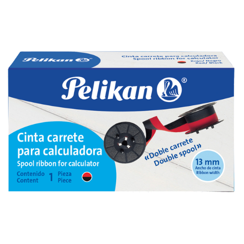 CINTA PELIKAN BICOLOR P/CALCULADORA 13MM 03255137