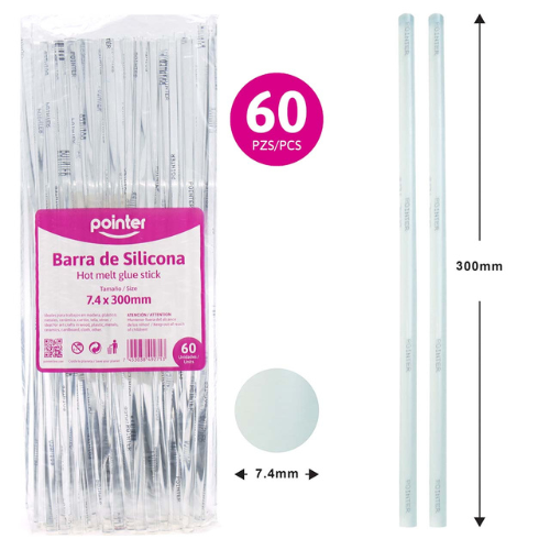 GOMA SILICON BARRA DELGADA POINTER 106M 11.75"