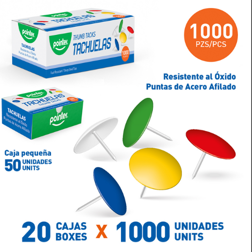 CHINCHES POINTER D/COLORES CJ-100 TT-203-100C