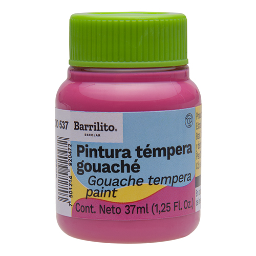 PINTURA BARRILITO TEMPERA GOUACHE 37ML ROSA 537
