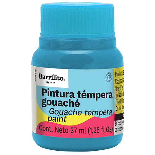 PINTURA BARRILITO TEMPERA GOUACHE 37ML AZUL CELESTE 503