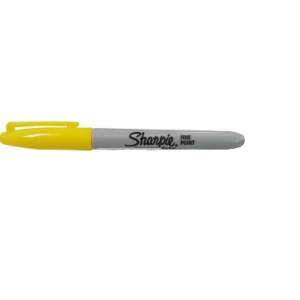 MARCADOR PERMANENTE SHARPIE P/FINA AMARILLO 30035