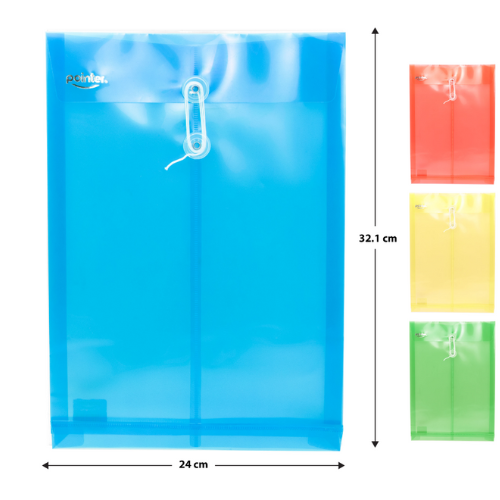 SOBRE PLASTICO POINTER C/HILO T/C W-56