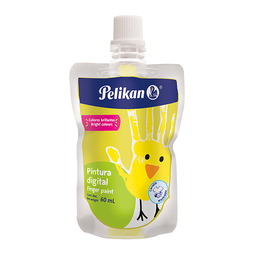 PINTURA DIGITAL PELIKAN 60ML AMARILLA 52140015