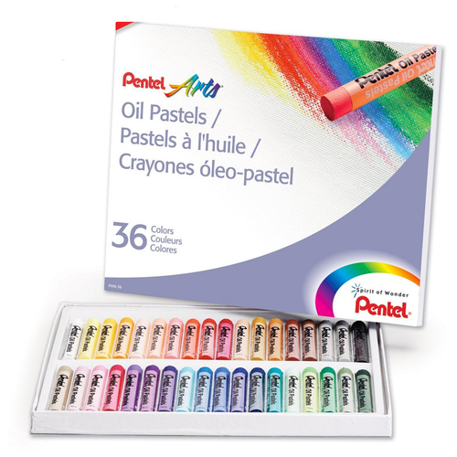 CRAYOLAS PENTEL OLEO PASTEL PHN-36AM 36COL