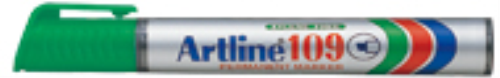 MARCADOR PERMANENTE ARTLINE 109 VERDE P/B