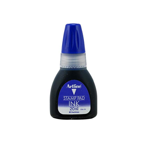 TINTA ARTLINE P/SELLO ESA-1N 20ML. AZUL