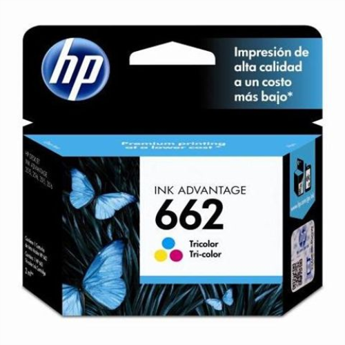CART. HEWLETT PACKARD CZ104AL #662  TRICOLOR