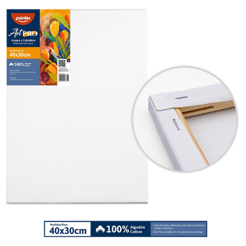 LIENZO POINTER CUADRO 40X30CM CA-4030