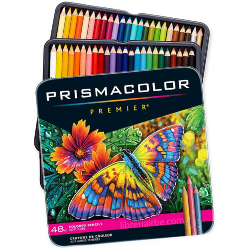 SET LAPICES COLOR PRISMACOLOR LARGO 48COL E/CAJA MET 1807852