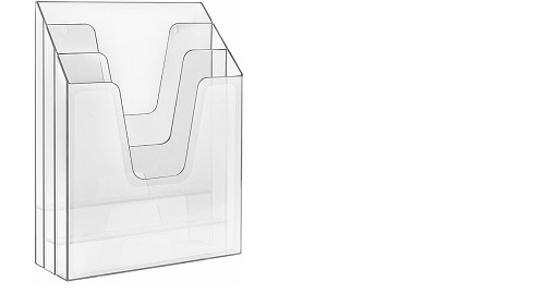 ORGANIZADOR P/DOCUMENTOS ACRIMET VERTICAL 3DIV CRISTAL 864.1