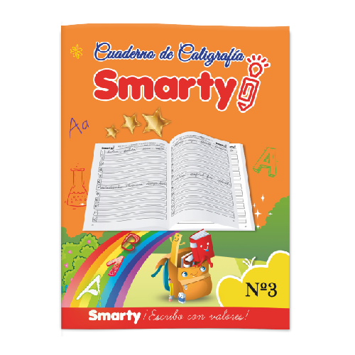 LIBRO CALIGRAFIA SMARTY #3 68 PAG