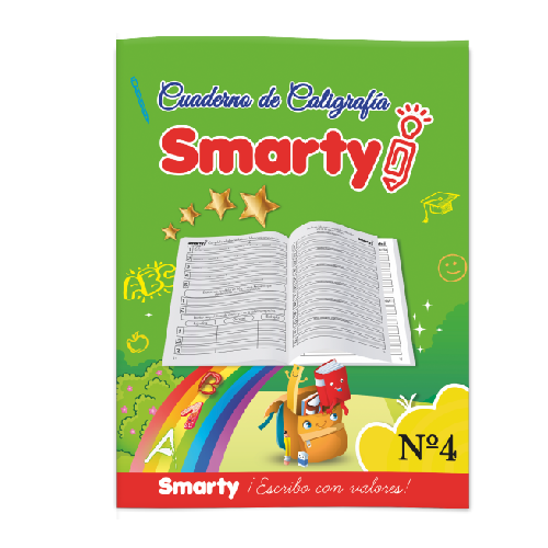 LIBRO CALIGRAFIA SMARTY #4 68 PAG