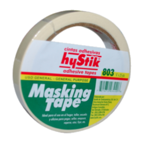 MASKINGTAPE HYSTIK 3/4" X 25YDS/ 18MM X 22.8MTS #803 5.5 MIL