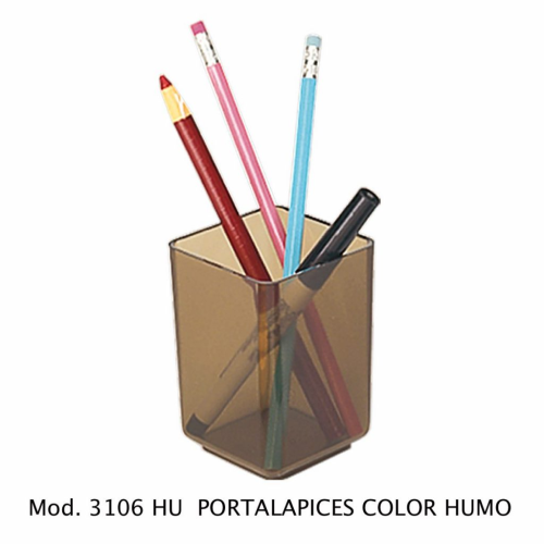 ORGANIZADOR SABLON ACRILICO P/LAPICES HUMO 306.3106HU