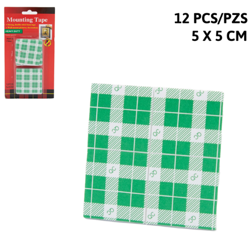 ADHESIVO DOBLE CARA MT 2X2" 12PCS TM-26055