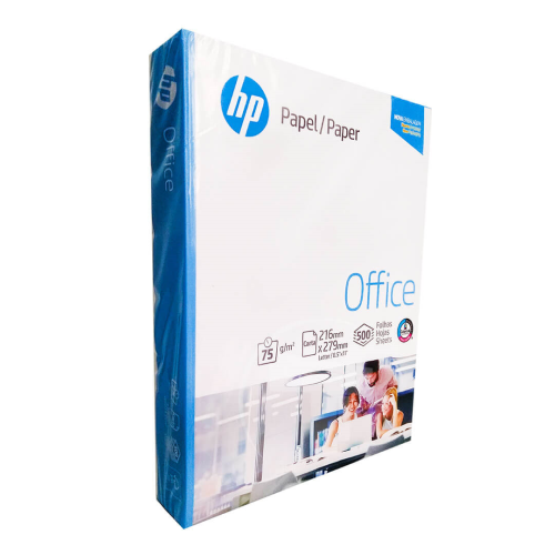 PAPEL BOND 40 TC HP OFFICE 8.5X11 75GR 98% BLANC