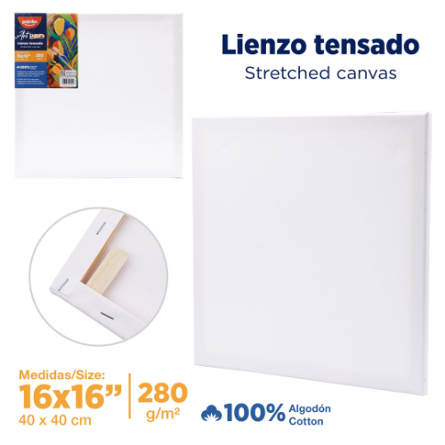 LIENZO POINTER CUADRO 40X40CM CA-4040