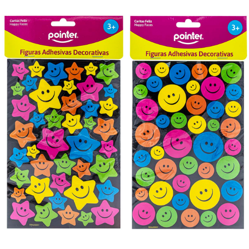 CALCOMANIA METALICO POINTER CARITAS SURTIDA ST-RJ2114