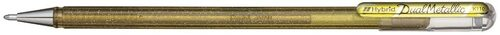 LAPICERO PENTEL K110-DXX HYBRID DUAL METALLIC 1.0 DORADO
