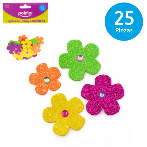 FIGURA POINTER FOAMY ADHESIVA ESCAR FLOR A126-F25