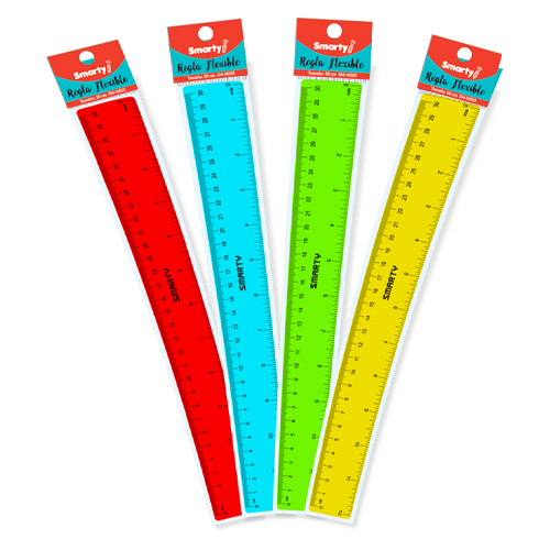 REGLA FLEXIBLE SMARTY 30CM SM-N003