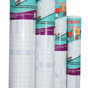 PLASTICO ADHESIVO SMARTY 3MT TRANS 45X300CM SM-N0373T