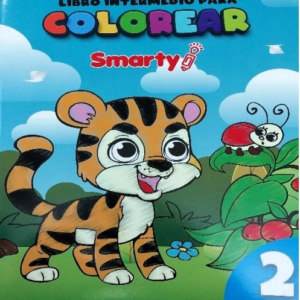 LIBRO COLOREAR SMARTY INTERMEDIO II 60 PAG SMK-016046