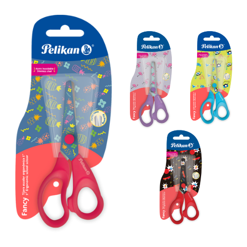 TIJERA PELIKAN ESCOLAR 5" FANCY 08000039