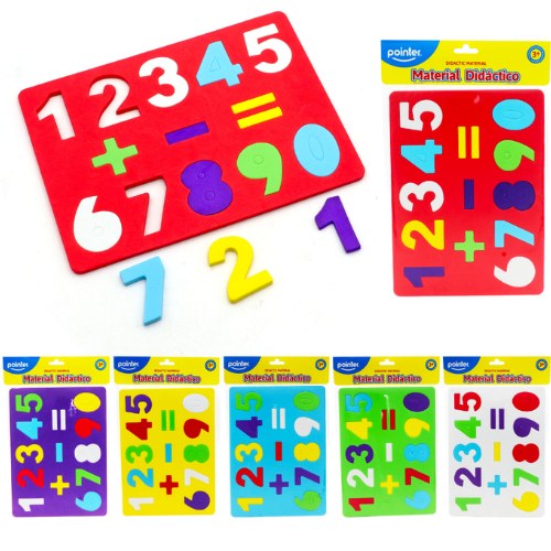 JUEGO DIDACTICO FOAMY POINTER NUMERO CH5027-N