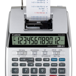 CALCULADORA CANON C/IMPRESION 12DIG P23-DHV-3