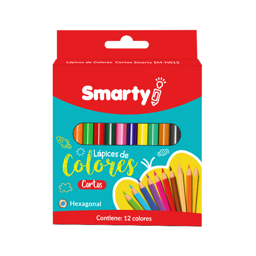 LAPICES COLOR SMARTY CORTO CJ-12COL SM-H013/SM-N084/SM-N090