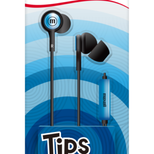 AUDIFONO MAXELL TIPS C/MIC AZUL TRRS4 IN-TIPS 348123