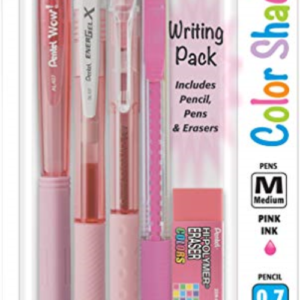 SET PENTEL COLORS SHADES ROSADO 5PCS 0.7MM BLBKLZBPP