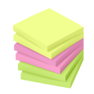 MINIBLOCK INFO NOTES 3X3" 80HJ 3 COL SURT PQ-6UD 5854-21