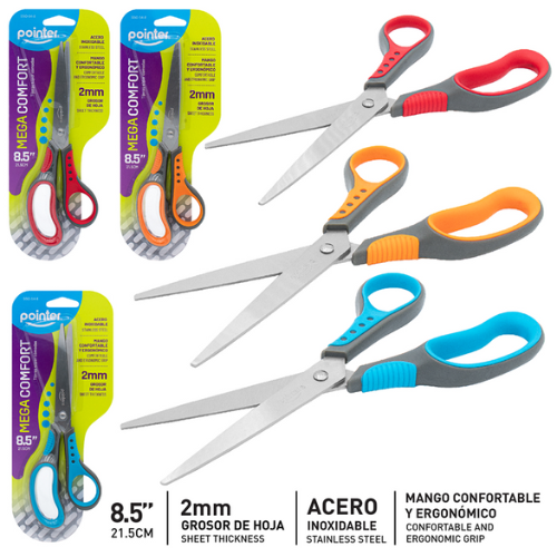TIJERA POINTER OFICINA 8.5" SSO-54-8 OMEGA