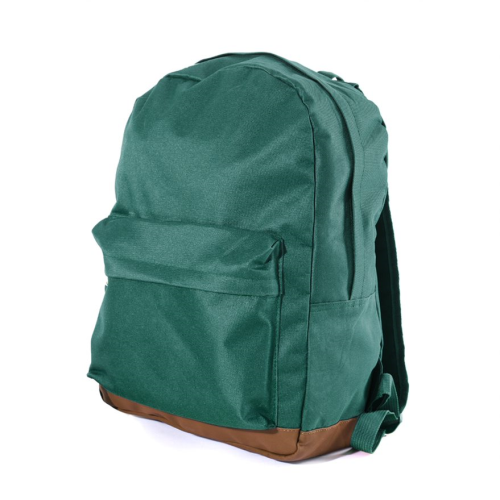 MOCHILA S/MARCA C/CUERINA VERDE BPL-01GN