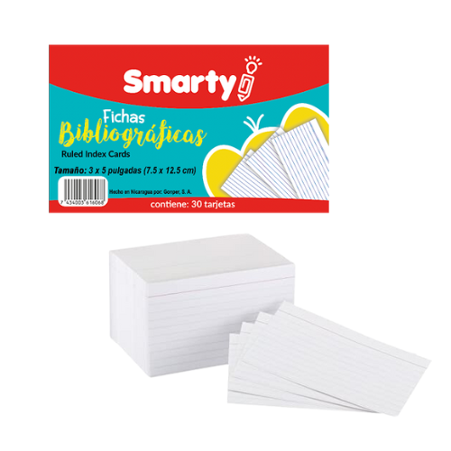 FICHA BIBLIOGRAFICA SMARTY 3X5 PQ-30UD
