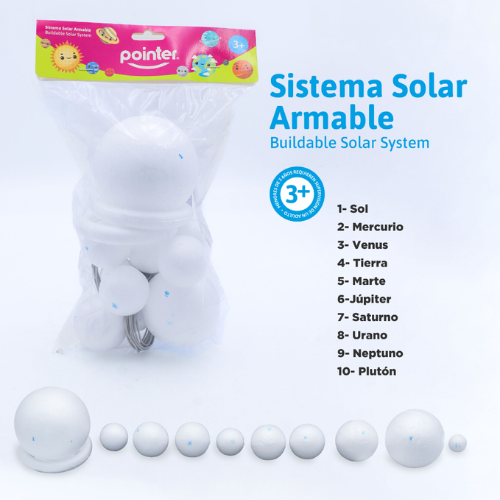 FIGURA POINTER POROPLAS SISTEMA SOLAR ANC-1727**DV**