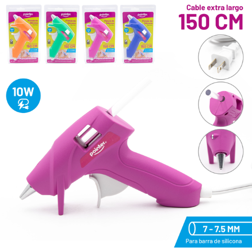 PISTOLA SILICON POINTER PEQUEÑA 100V-240V 10W PS-10