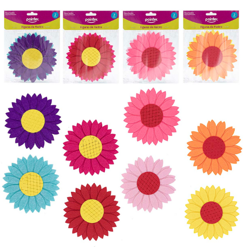 FIGURA POINTER FIELTRO FLOR ANC-1919
