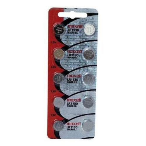 BATERIA MAXELL ALKALINA MERCURY 1.5V LR1130 BLT-2UD 3330