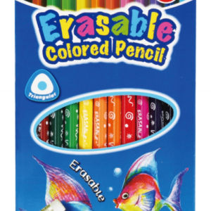 LAPICES COLOR KEYROAD BORRABLE TRIANGULAR CJ-12COL KR971453