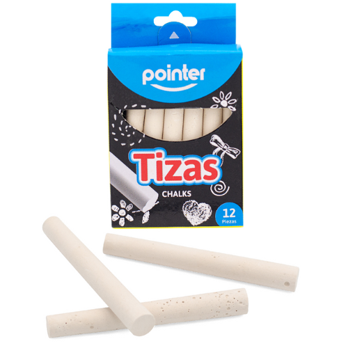 TIZA POINTER BLANCA CJ-12UD CC-12-W