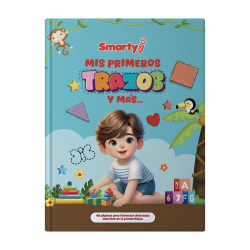 LIBRO SMARTY MIS PRIMEROS TRAZOS Y MAS 48PAG
