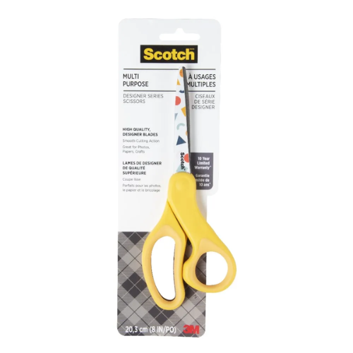 TIJERA SCOTCH MULTIUSO C/DISEÑO 8" 1428-P22-EF