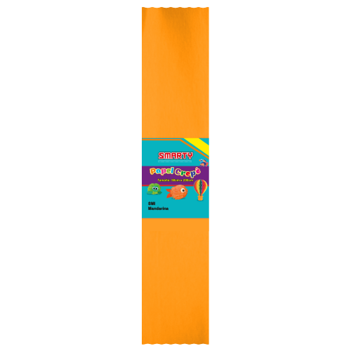 PAPEL CREPE SMARTY SMSH40-18 MANDARINA 50X200CM