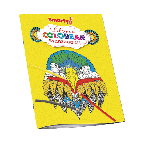 LIBRO COLOREAR SMARTY AVANZADO PREMIUM 40 PAG