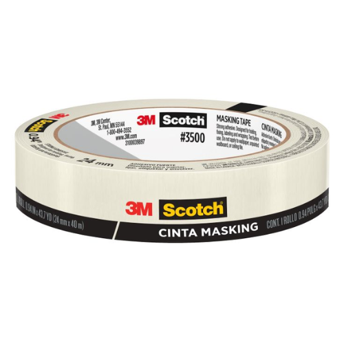 MASKINGTAPE 3M SCOTCH 3500-24AP-CS 1"x40 MTS 24MMx40M