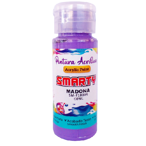 PINTURA SMARTY ACRILICA 60ML MADONA SM-F18009